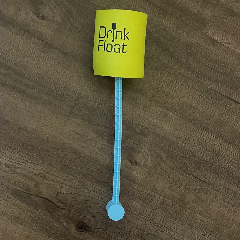 Drink Float Yellow and Blue Party Cup Holder